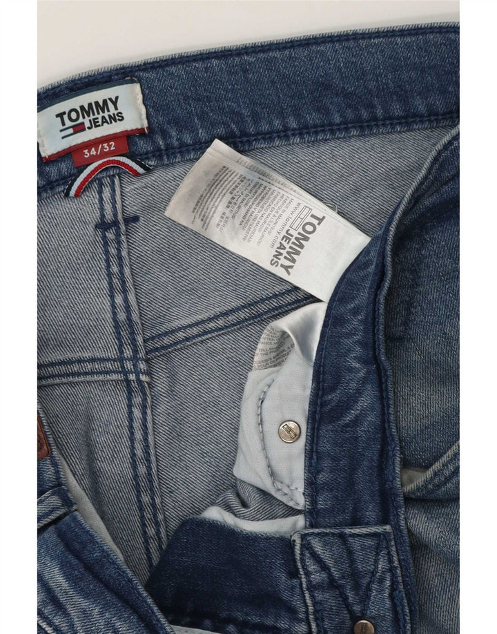 Tommy Hilfiger Jean droit homme W34 L32 bleu coton