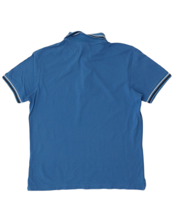 Diadora Polo Homme Grand Bleu Coton