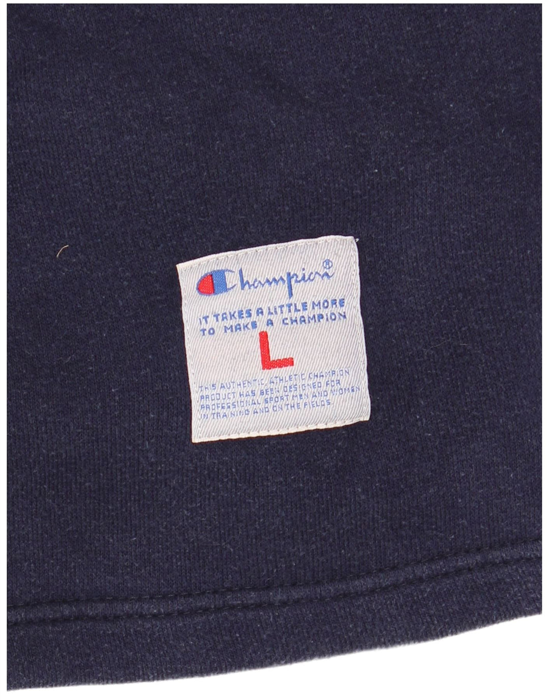 CHAMPION Sweat-shirt graphique surdimensionné pour femme UK 16 Large Bleu marine