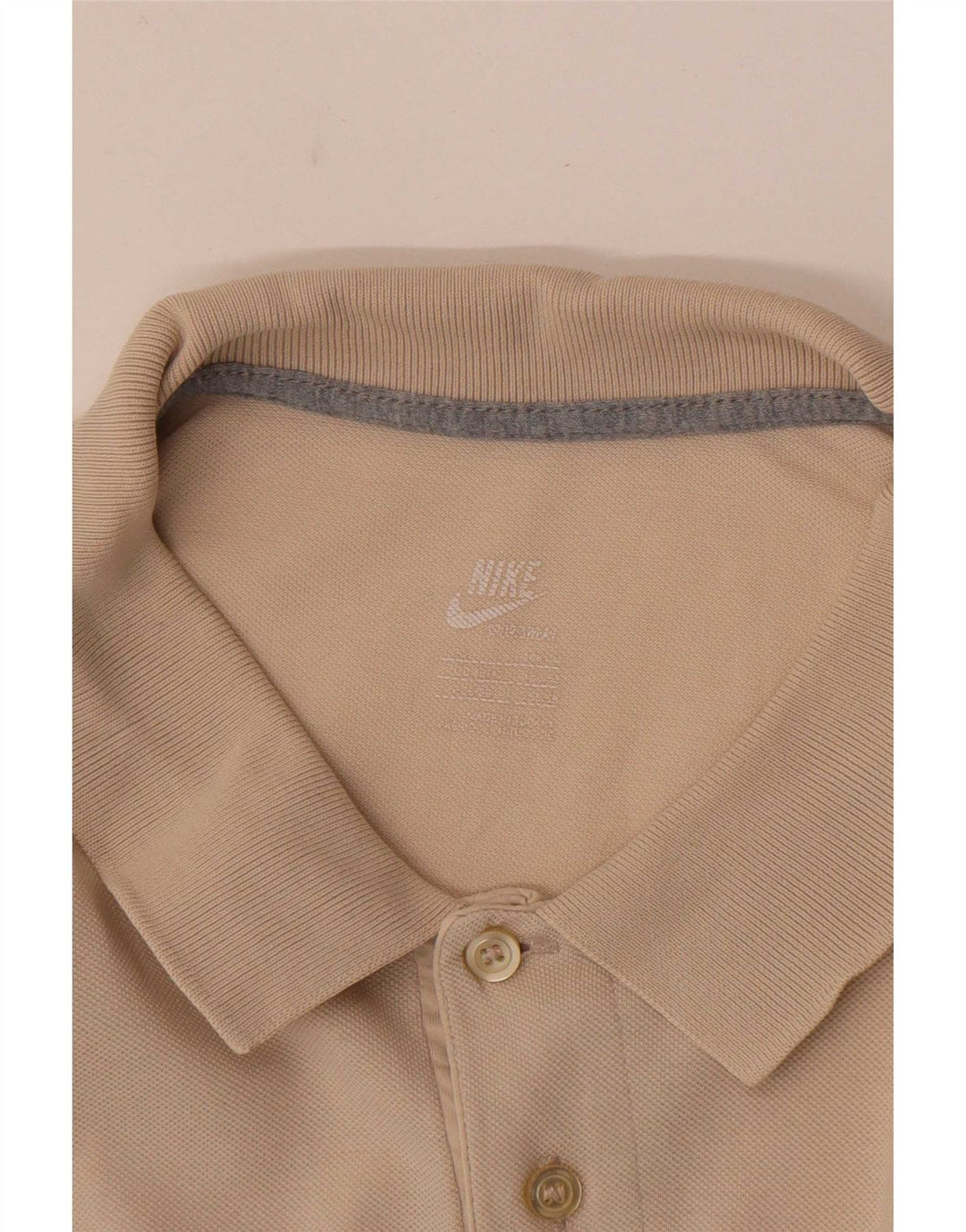 Nike Polo Homme Grand Beige