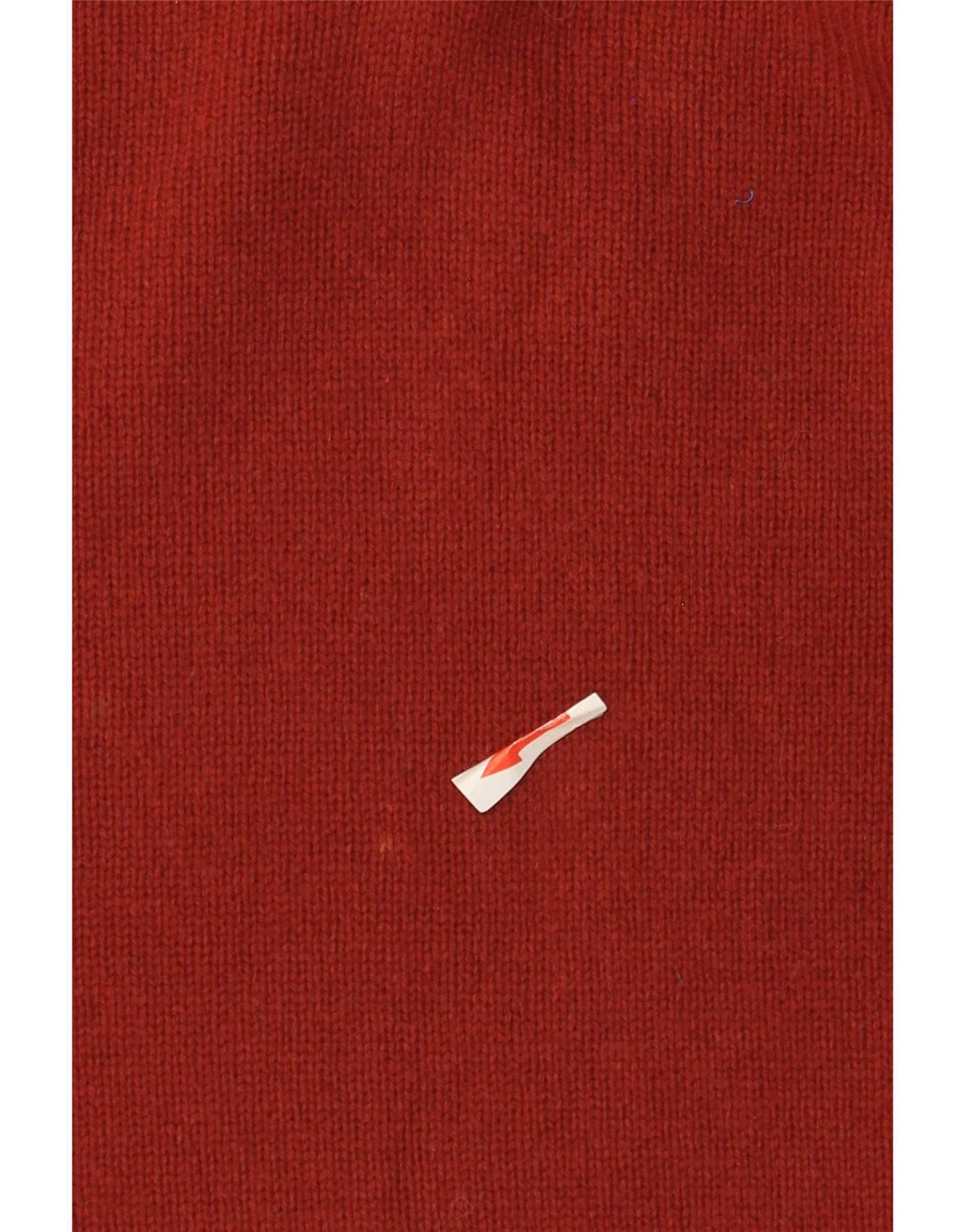 Massimo Dutti Pull col V pour homme en laine color block marron Large