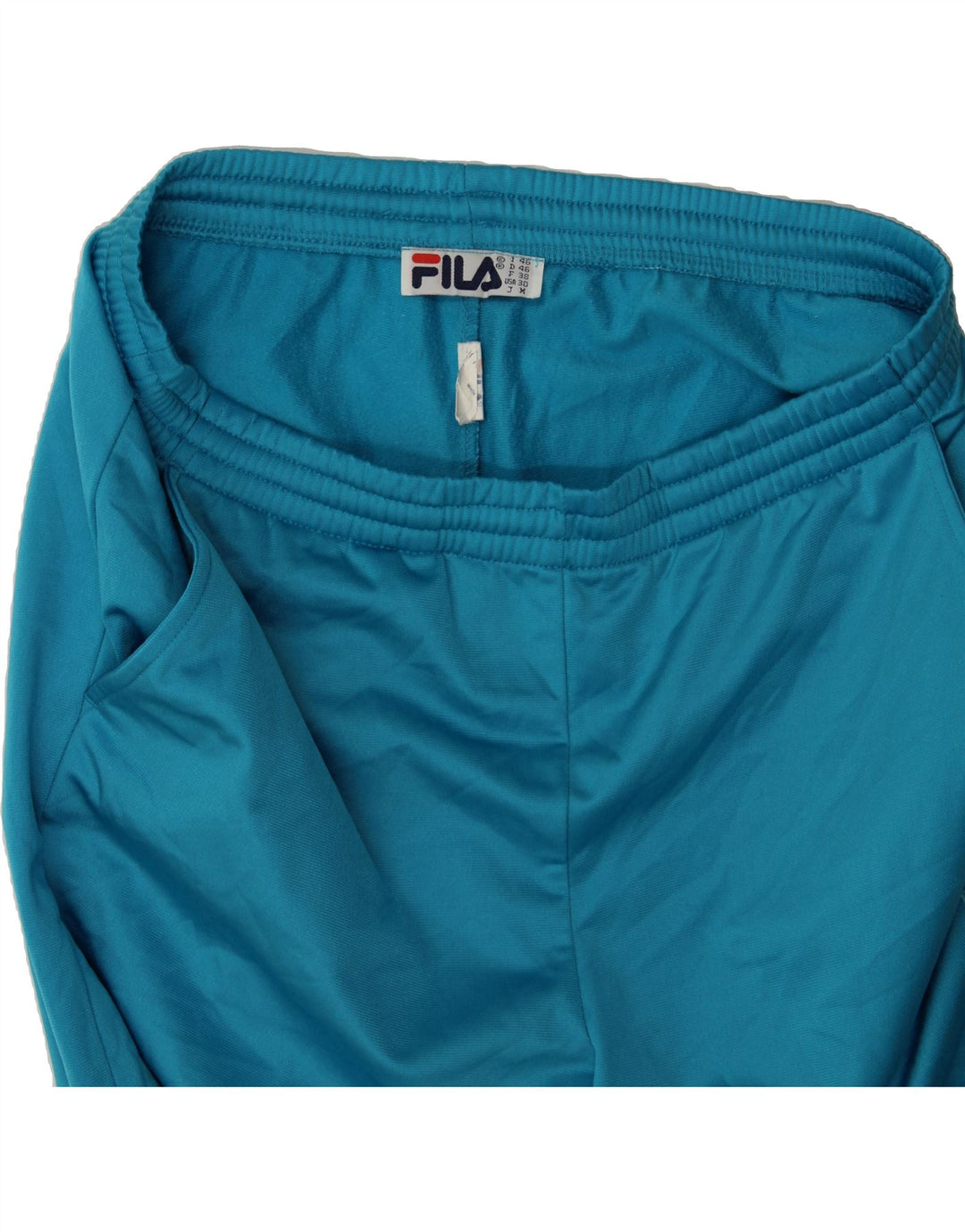 FILA Mens Tracksuit Trousers IT 46 Small  Blue Polyester Vintage Fila and Second-Hand Fila from Messina Hembry 