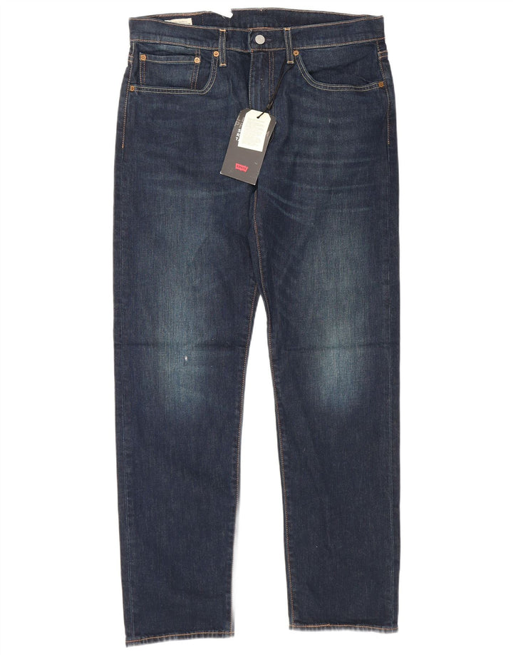 LEVI'S Jean 502 Tapered Homme W34 L32 Bleu Marine Coton
