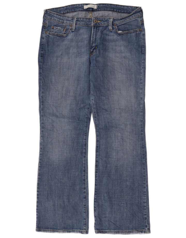 Levi's Jean 545 Low Bootcut pour femme US 14 XL W36 L31 Bleu Coton