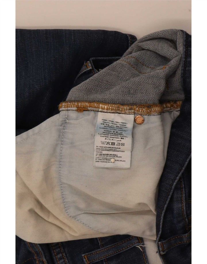 Gant Jean droit coupe droite W34 L30 homme bleu coton