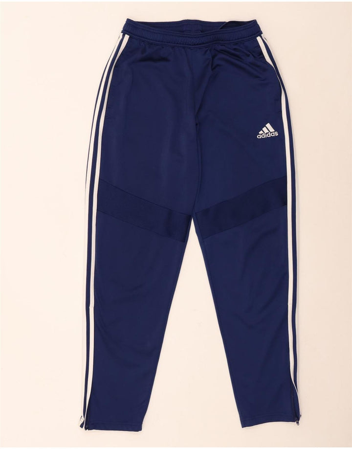 Adidas Pantalon de survêtement pour homme Bleu marine moyen Polyester