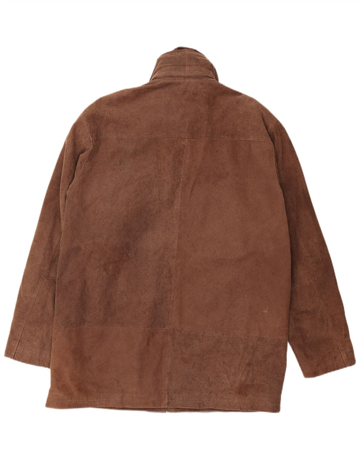 Torelli Veste en daim pour homme UK 42 XL Cuir marron