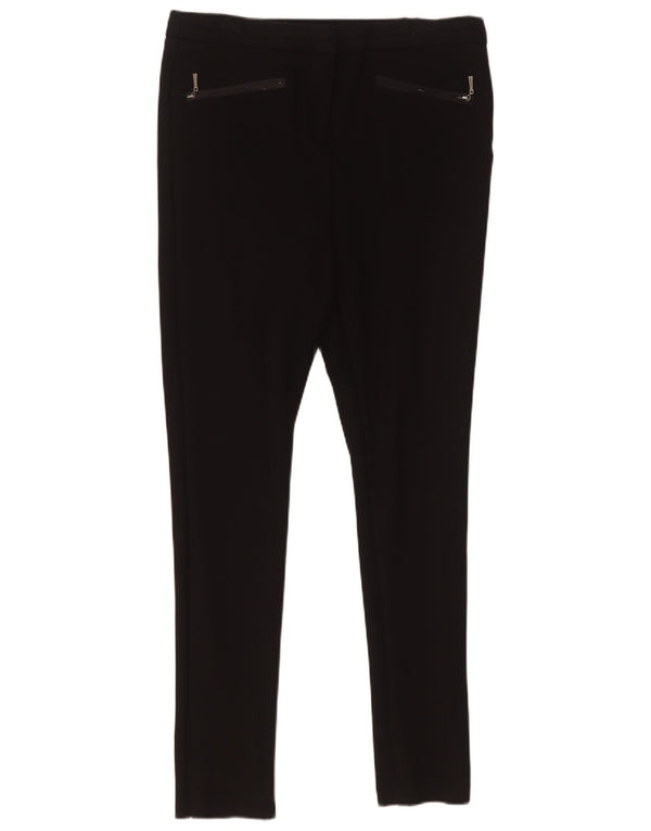 Marks & Spencer Pantalon décontracté autographe pour femme UK 10 Small W30 L30 Noir