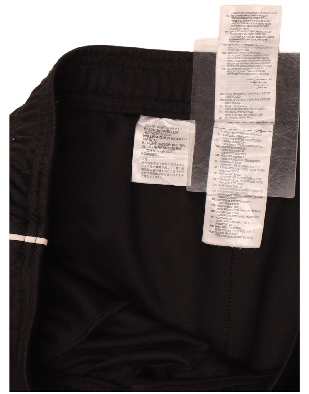 Adidas Pantalon de survêtement pour homme Noir moyen Polyester