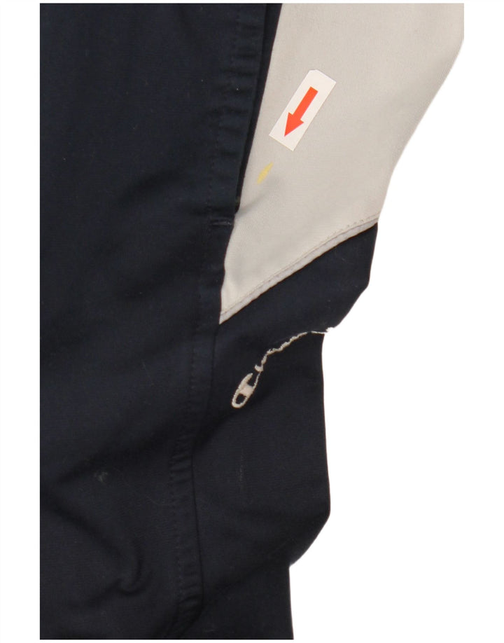 Champion Pantalon De Survêtement Homme Petit Bleu Marine Colorblock Polyester