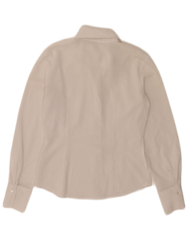 Naracamicie Chemise Femme UK 12 Medium Blanc