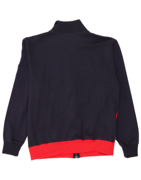 Umbro Veste de Survêtement Graphique Homme Bleu Marine Moyen Coton Colorblock