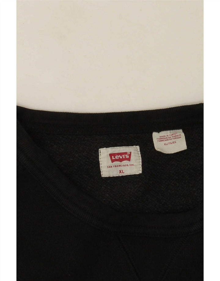 Levi's Sweatshirt Jumper XL Homme Noir