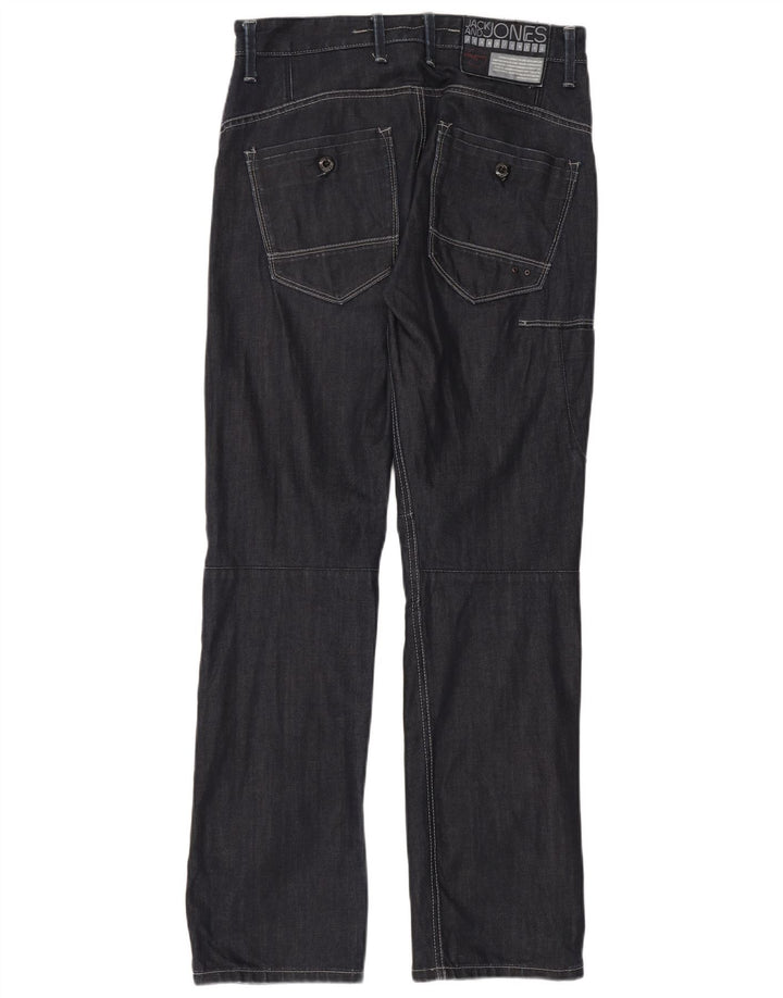 Jack & Jones Jean Cargo Droit W32 L33 Homme Bleu Marine