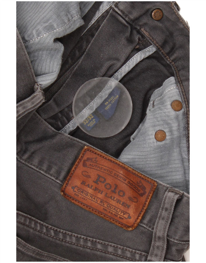 Ralph Lauren Jean Slim Homme W32 L32 Gris Coton