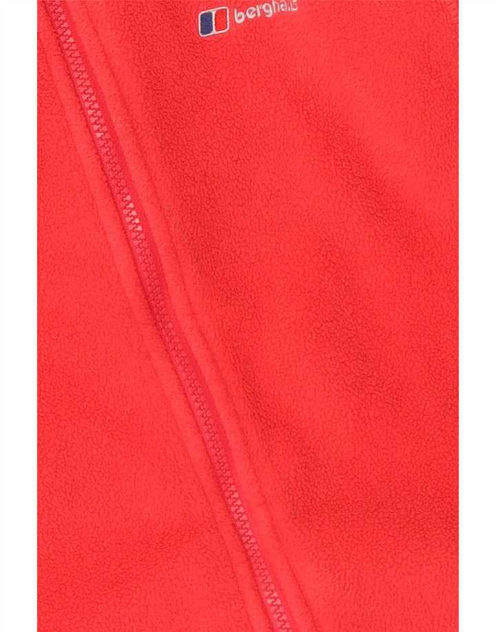 Berghaus Veste Polaire Femme UK 14 Large Rouge Polyester
