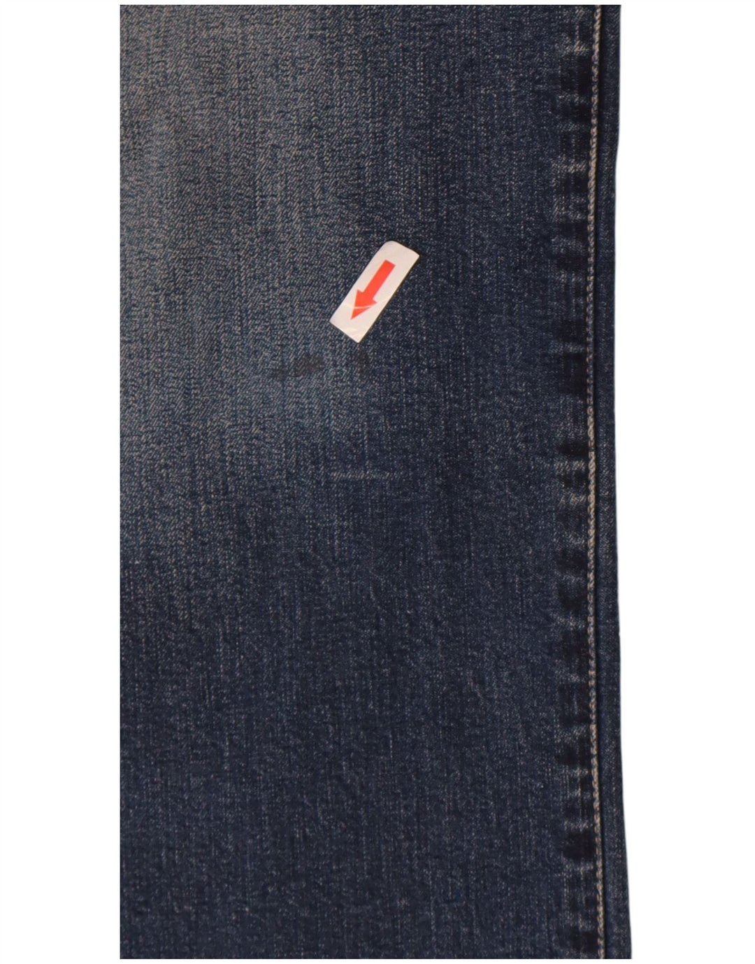 Armani Femme Jean Droit W29 L29 Bleu Coton