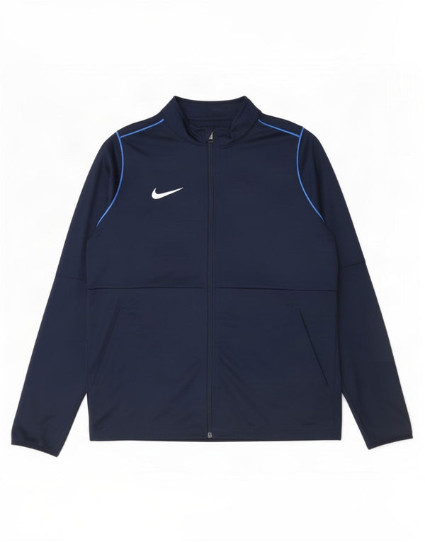 Veste de survêtement Nike Dri Fit Regular pour garçon 13-14 ans XL bleu marine