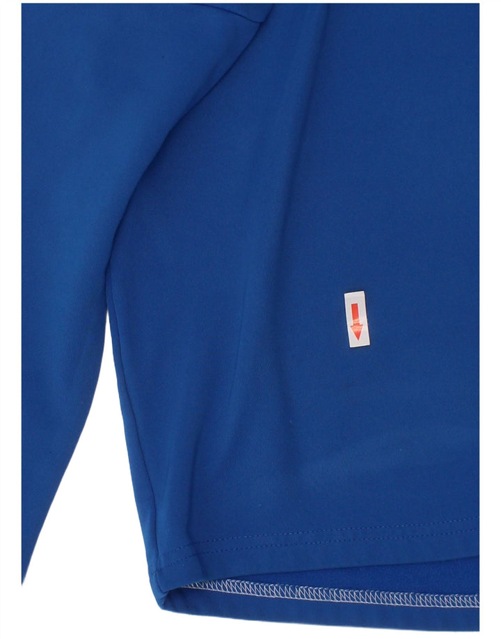 Haut de survêtement Nike Dri Fit pour garçon 13-14 ans XL Bleu Colorblock