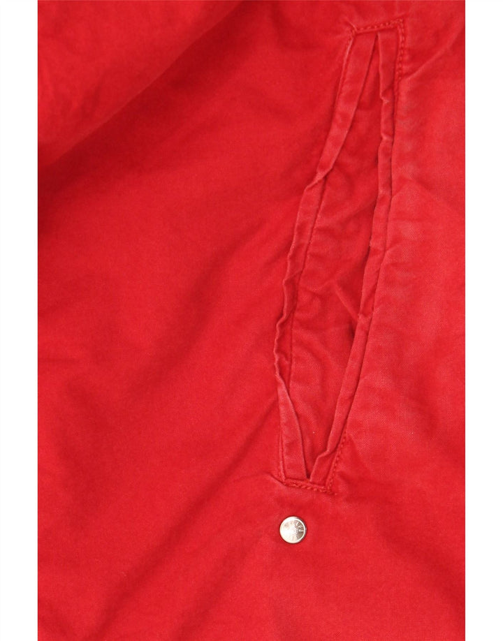 Belfe & Belfe Veste Bomber Oversize Femme IT 44 Rouge Moyen