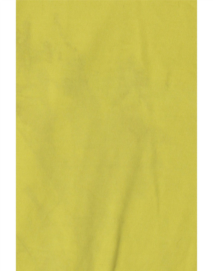 Champion Sweat-shirt surdimensionné graphique pour femme UK 14 Jaune moyen