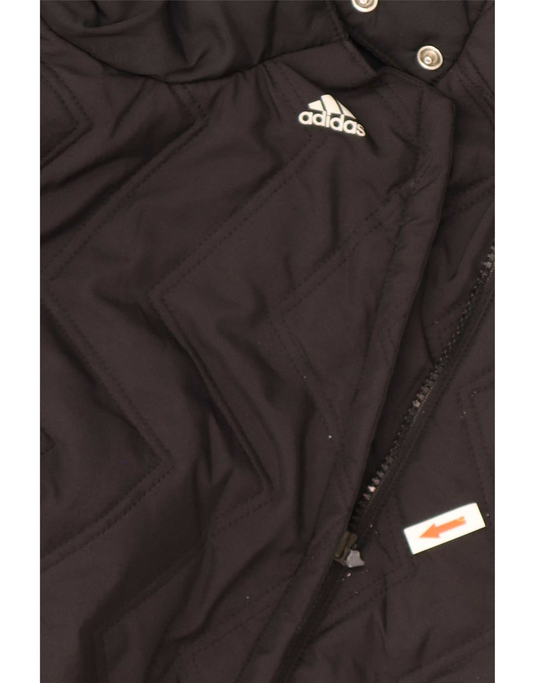Adidas Gilet matelassé pour femme UK 20 2XL Noir Polyester