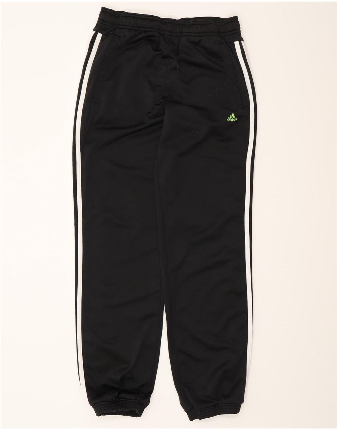 Adidas Pantalon de Survêtement Garçon Joggers 13-14 ans Noir Polyester