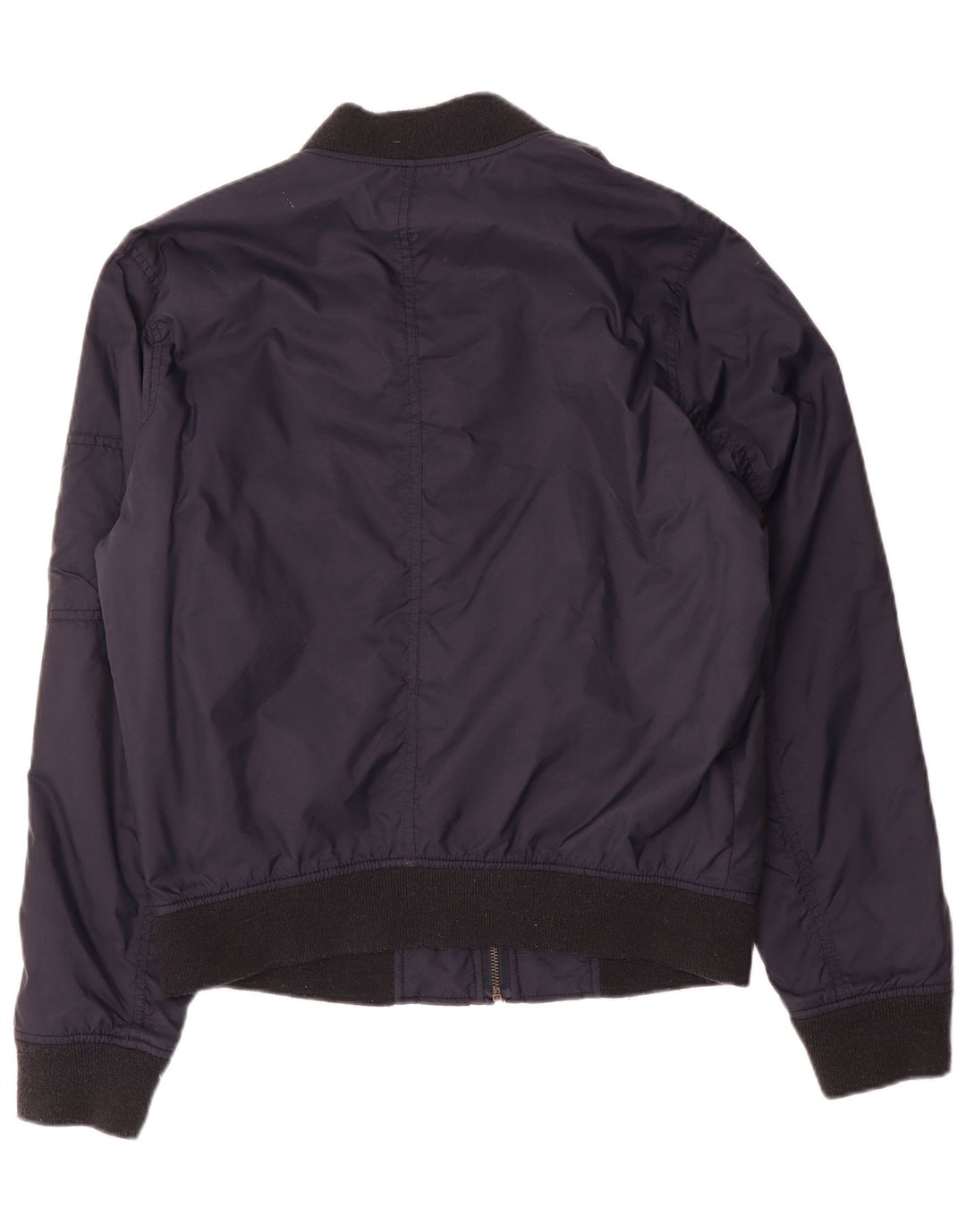 Hollister Veste Bomber Homme UK 38 Medium Bleu Marine Polyester