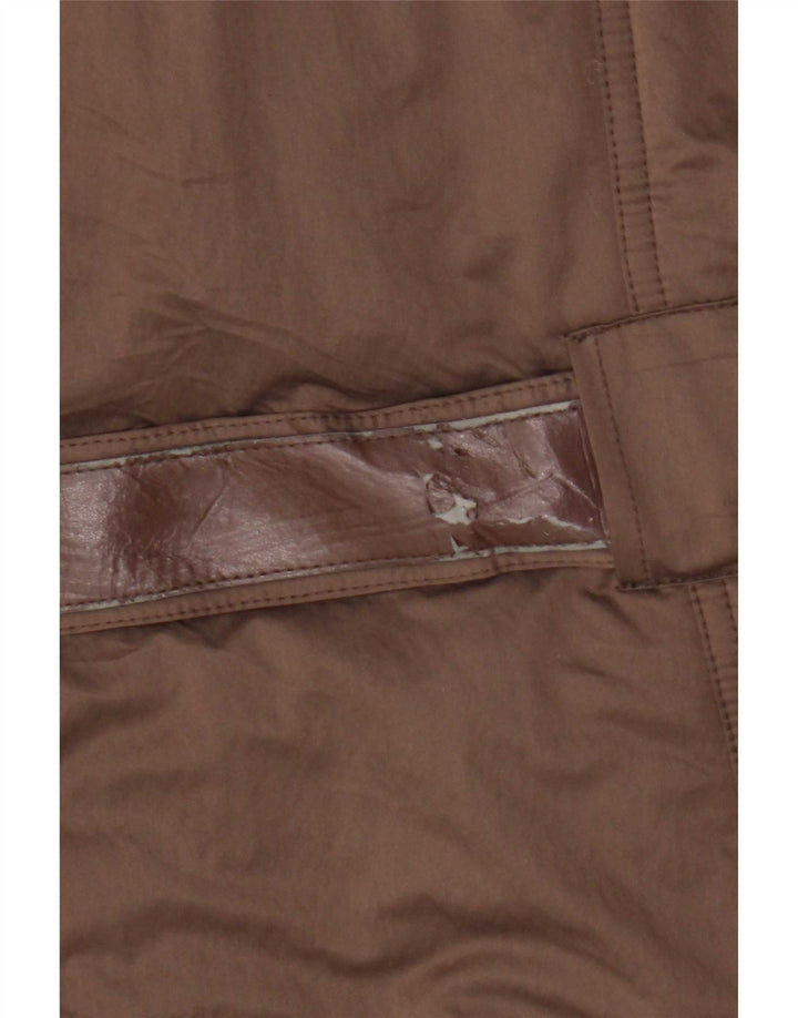 Trussardi Jeans Veste Rembourrée Femme IT 50 XL Marron Polyester