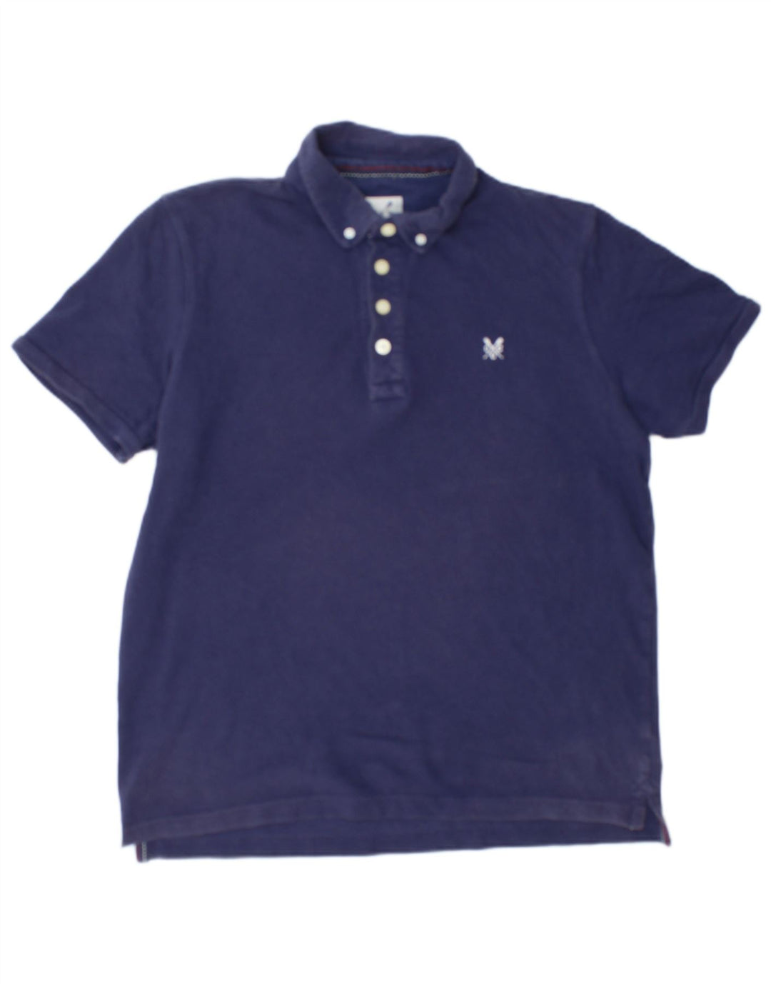 Crew Clothing Polo Homme Bleu Marine Moyen Coton