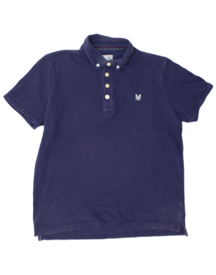 Crew Clothing Polo Homme Bleu Marine Moyen Coton