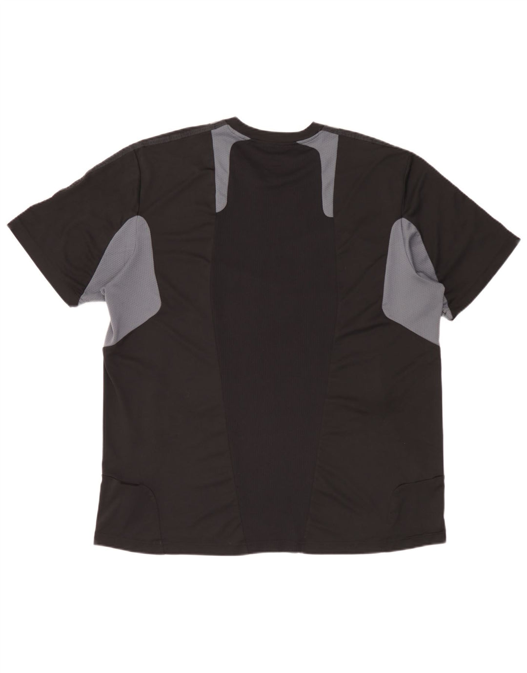 Adidas Hommes Climacool T-Shirt Top 2XL Noir Colorblock Polyester