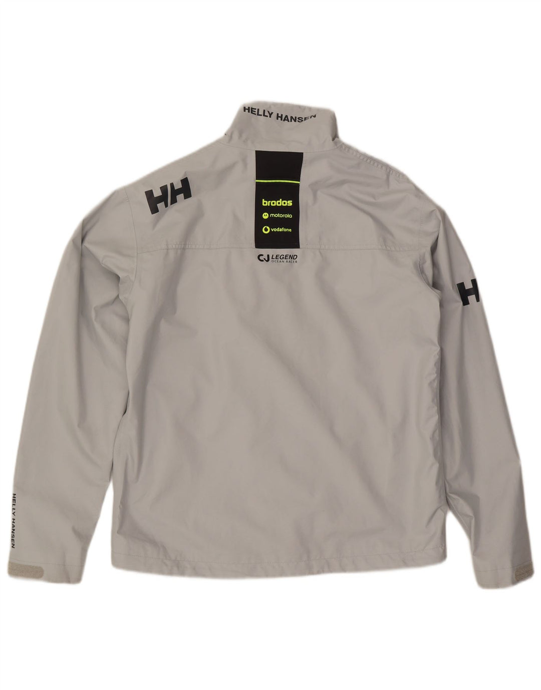 Helly Hansen Veste de pluie graphique pour homme UK 40 Large Gris Polyester