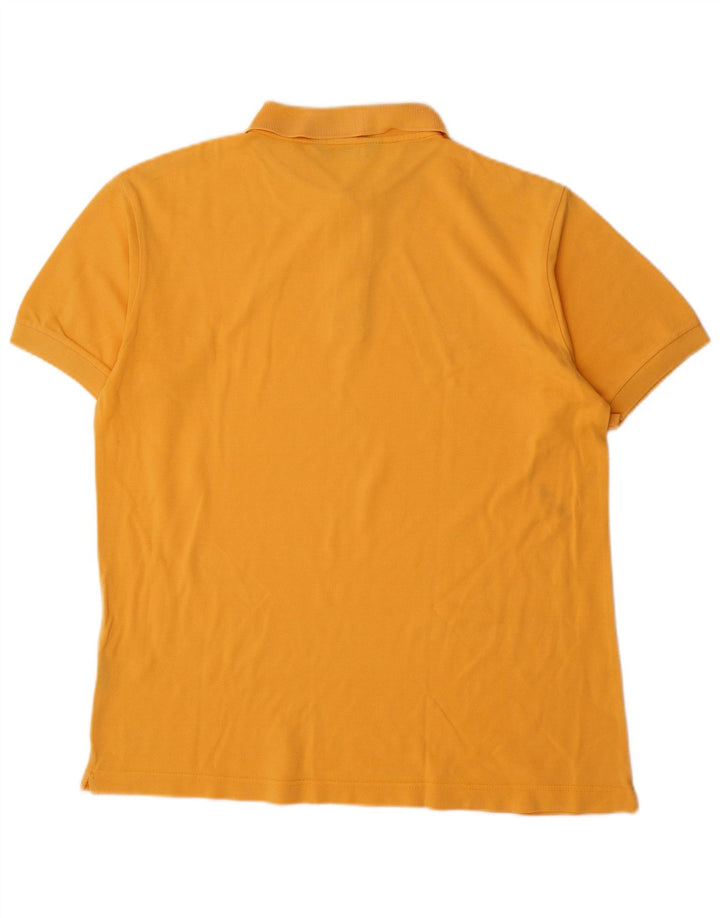 Kappa Polo Homme Orange Moyen Coton