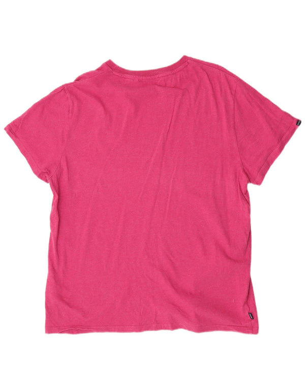 Superdry T-Shirt Homme Top 2XL Rose Coton