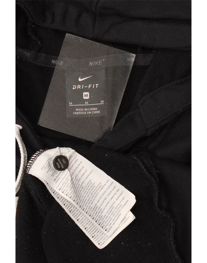 Nike Hommes Dri Fit Graphic Sweat à capuche Noir Moyen Polyester