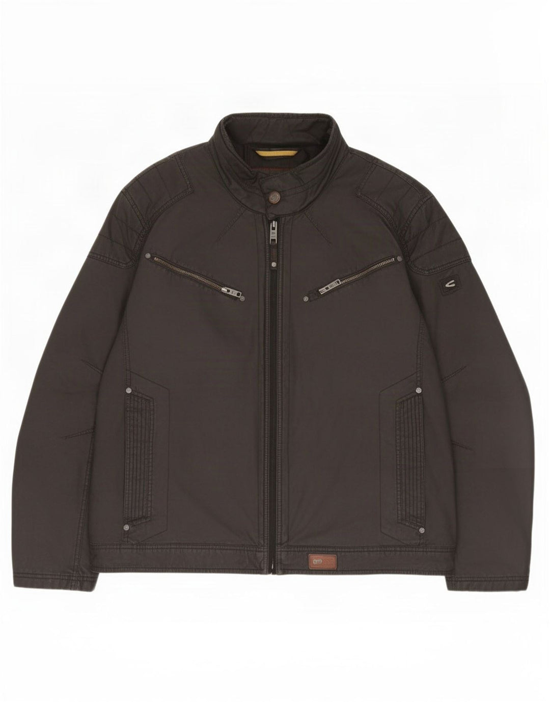 Camel Active Veste coupe-vent pour homme EU 58 2XL Noir Coton