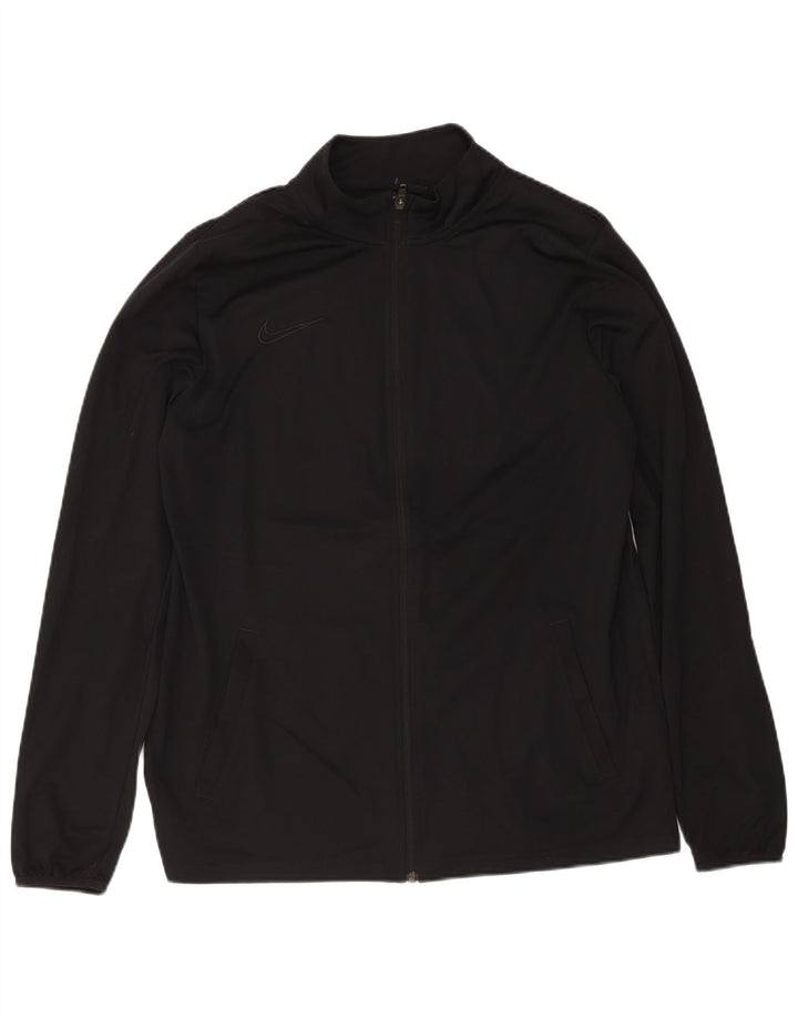 Nike Hommes Dri Fit Survêtement Top Veste XL Noir Polyester