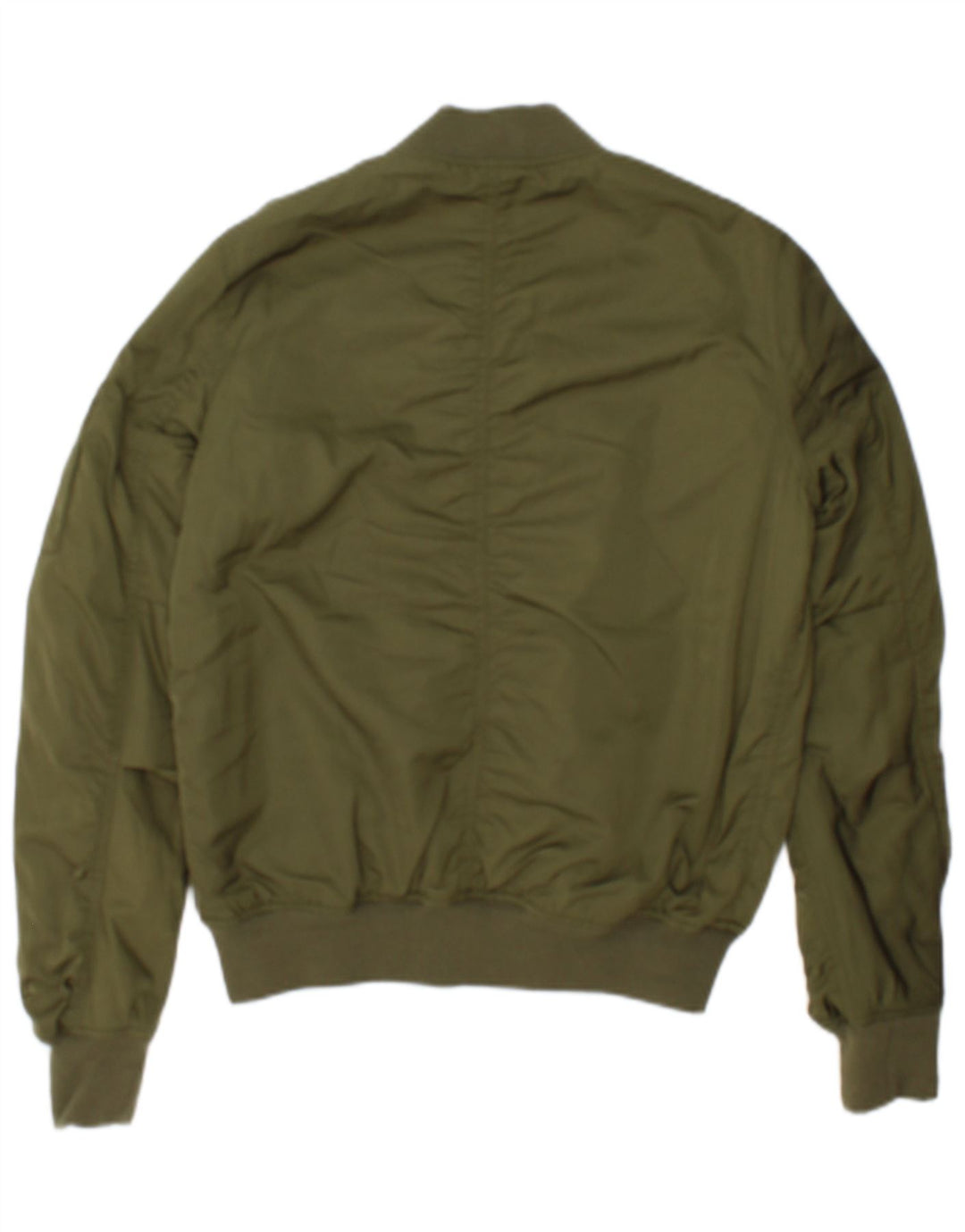 Topshop Veste Bomber Femme UK 8 Petit Kaki Polyester