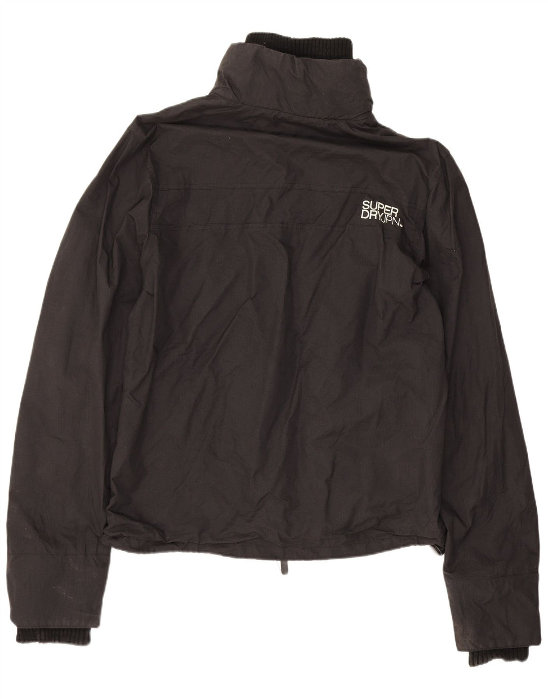 Superdry Veste de Pluie Homme UK 36 Petit Nylon Noir