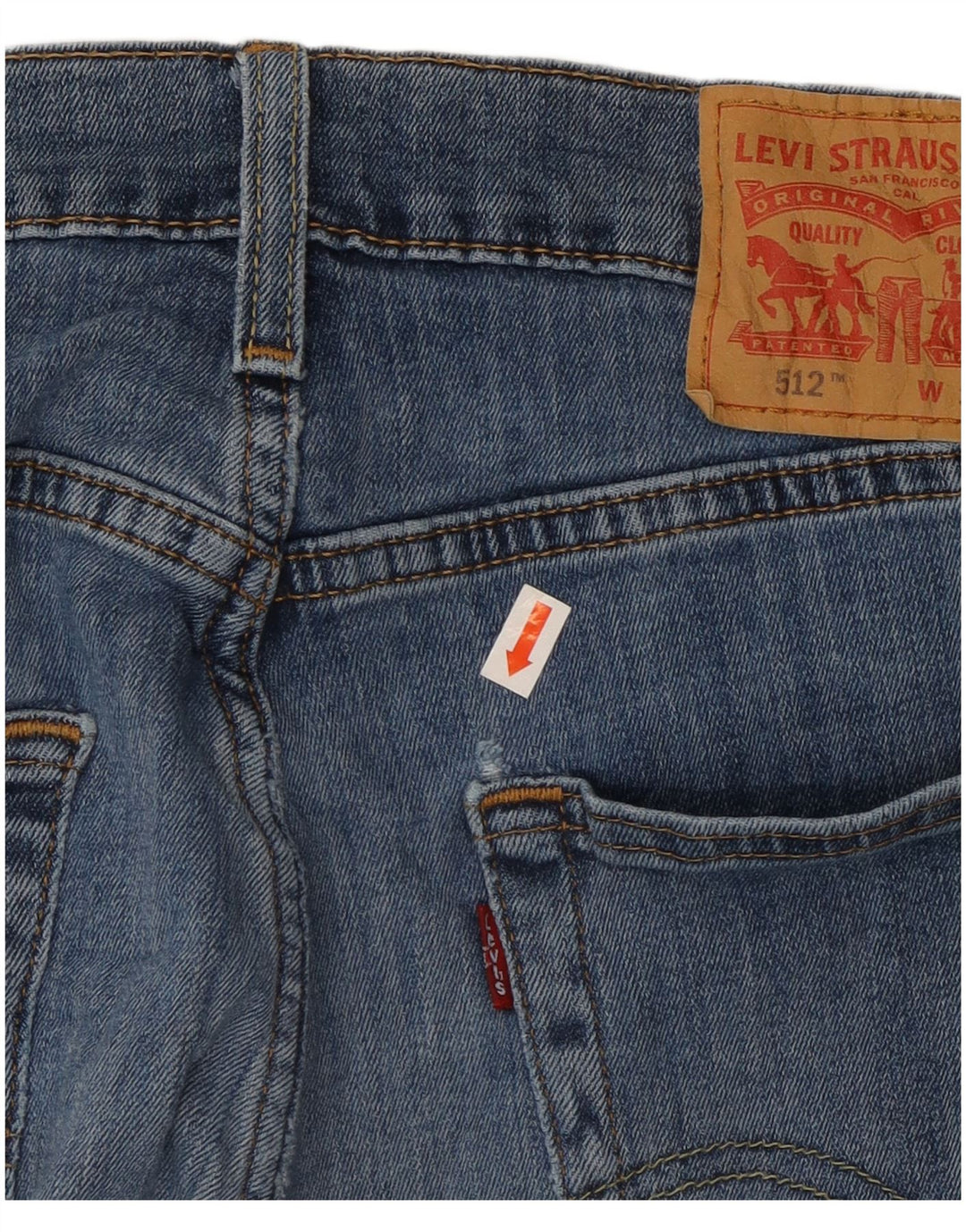 LEVI'S Jean Slim Fuselé 512 Homme W31 L28 Bleu Coton