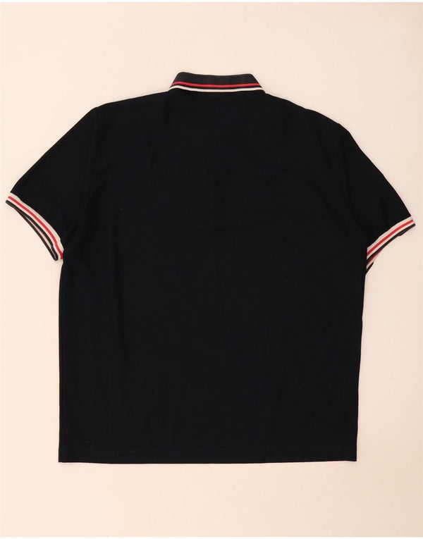 AUSTRALIAN L'ALPINA Polo Homme IT 56 XL Bleu Marine Rayé