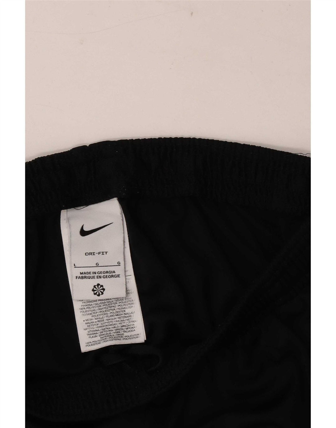 Pantalon de survêtement Nike Dri Fit pour hommes, grand, noir, polyester