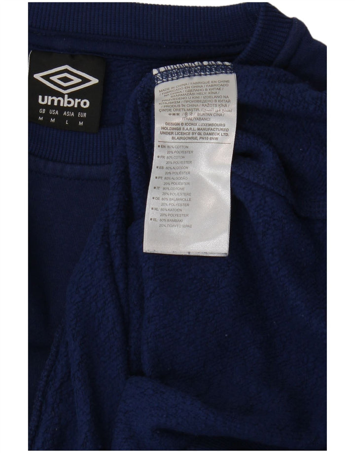 Umbro Sweat-Shirt Homme Bleu Moyen Coton