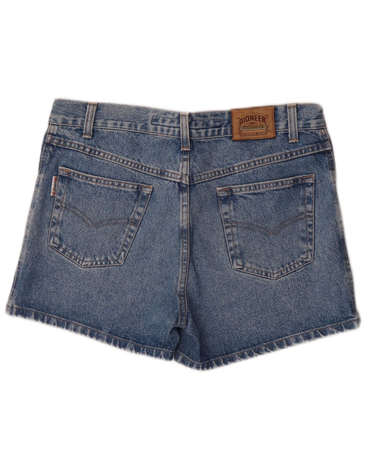 Pioneer Short en Jean Femme W33 Grand Bleu