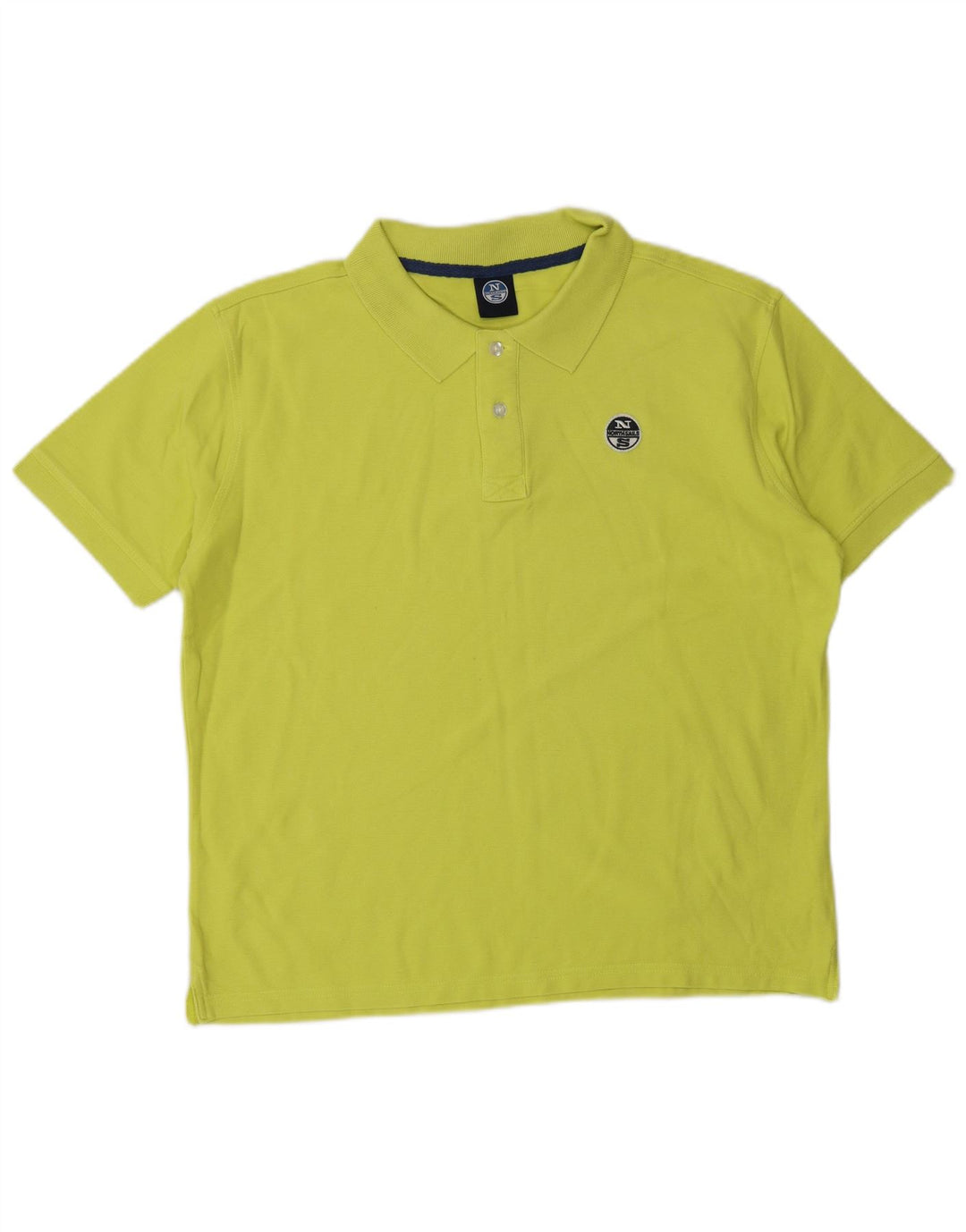 NORTH SAILS Polo Homme Vert Moyen Coton