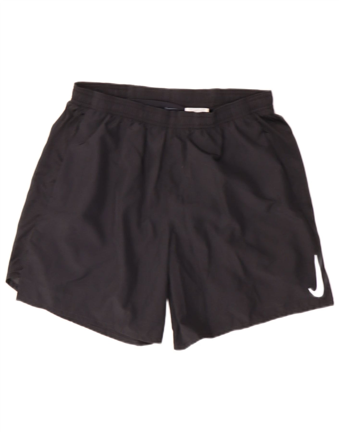 NIKE Short de sport Dri Fit pour femme UK 16 Large Noir Polyester
