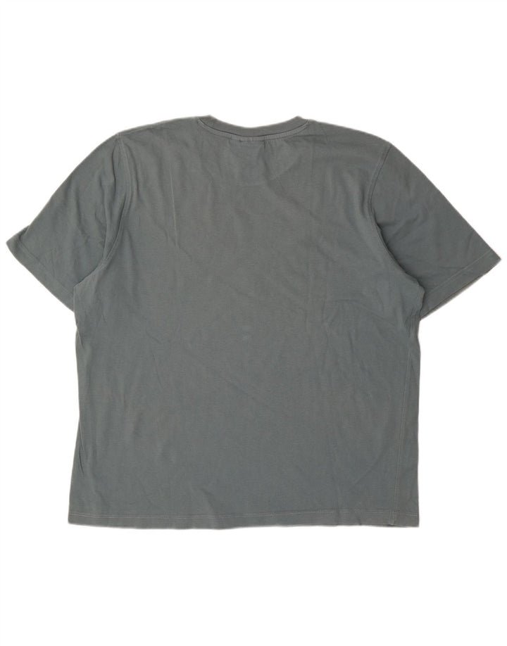 ADIDAS T-shirt graphique pour hommes, grand, bleu