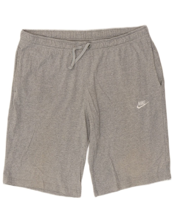 Nike Short de sport pour homme XL en coton gris