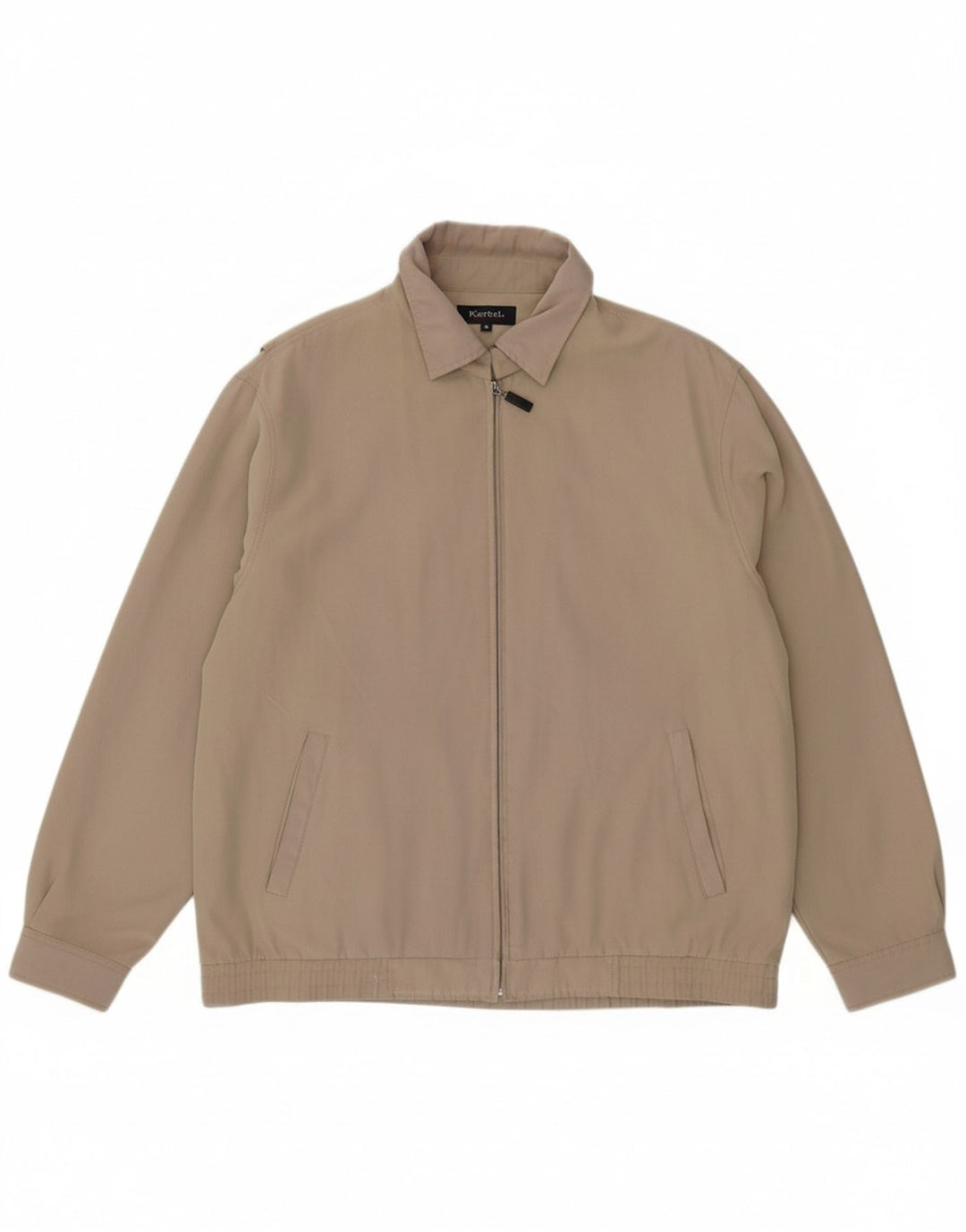 KARTEL Mens Bomber Jacket UK 38 Medium Grey Polyester
